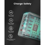 USB C Charger, LDNIO 65W 4-Port USB C Wall Charger with PD3.0+QC4.0, Multiport PPS Fast Charger USB C Charging Station Compatible with MacBook Pro/Air, iPad, Laptops, iPhone, Galaxy, Pixel and More